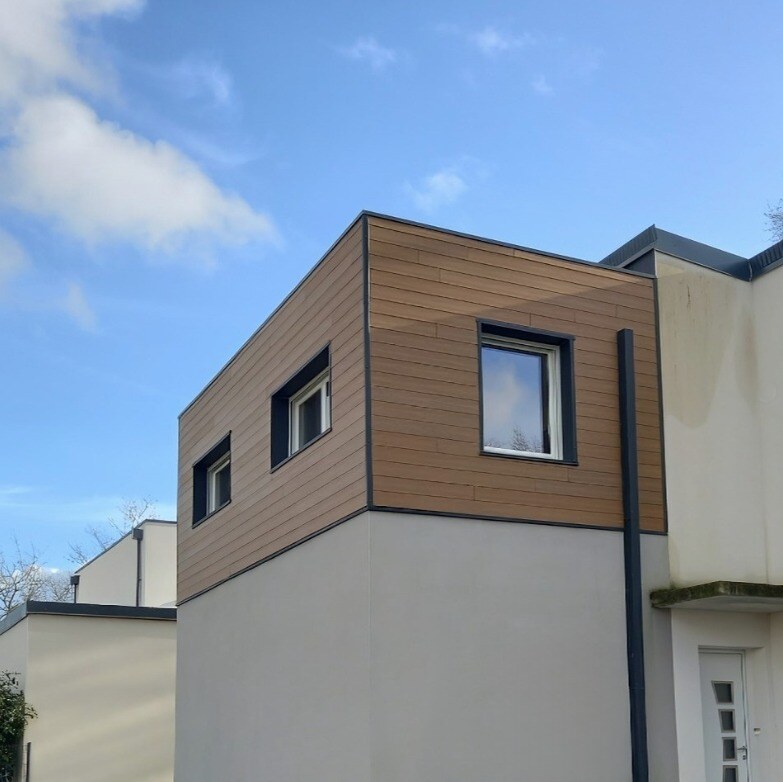 bardage composite teck neowood