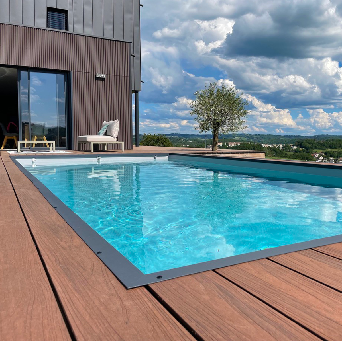 cornière aluminium en contour de piscine cornière aluminium en contour de piscine